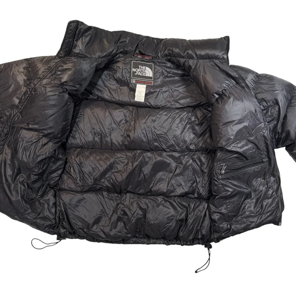 The North Face 900 LTD Down Nuptse Puffer Jacket Black Mens Medium Fall 2004 VTG
